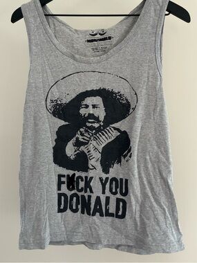 Pancho Villa Tank Top hand silk-screened in Mexico
